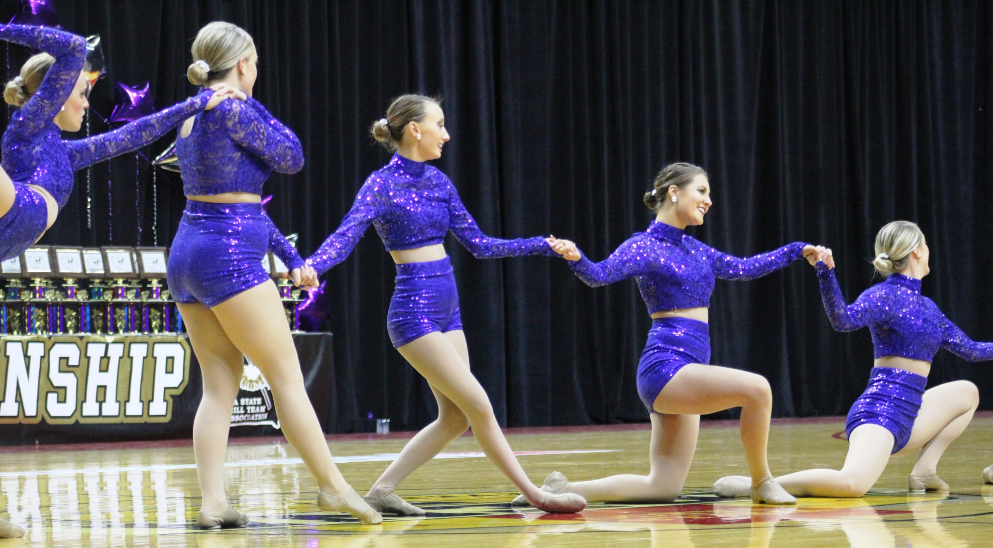 The NIACC Dance Team competes at last season's Iowa Dance State Championships in Des Moines.
