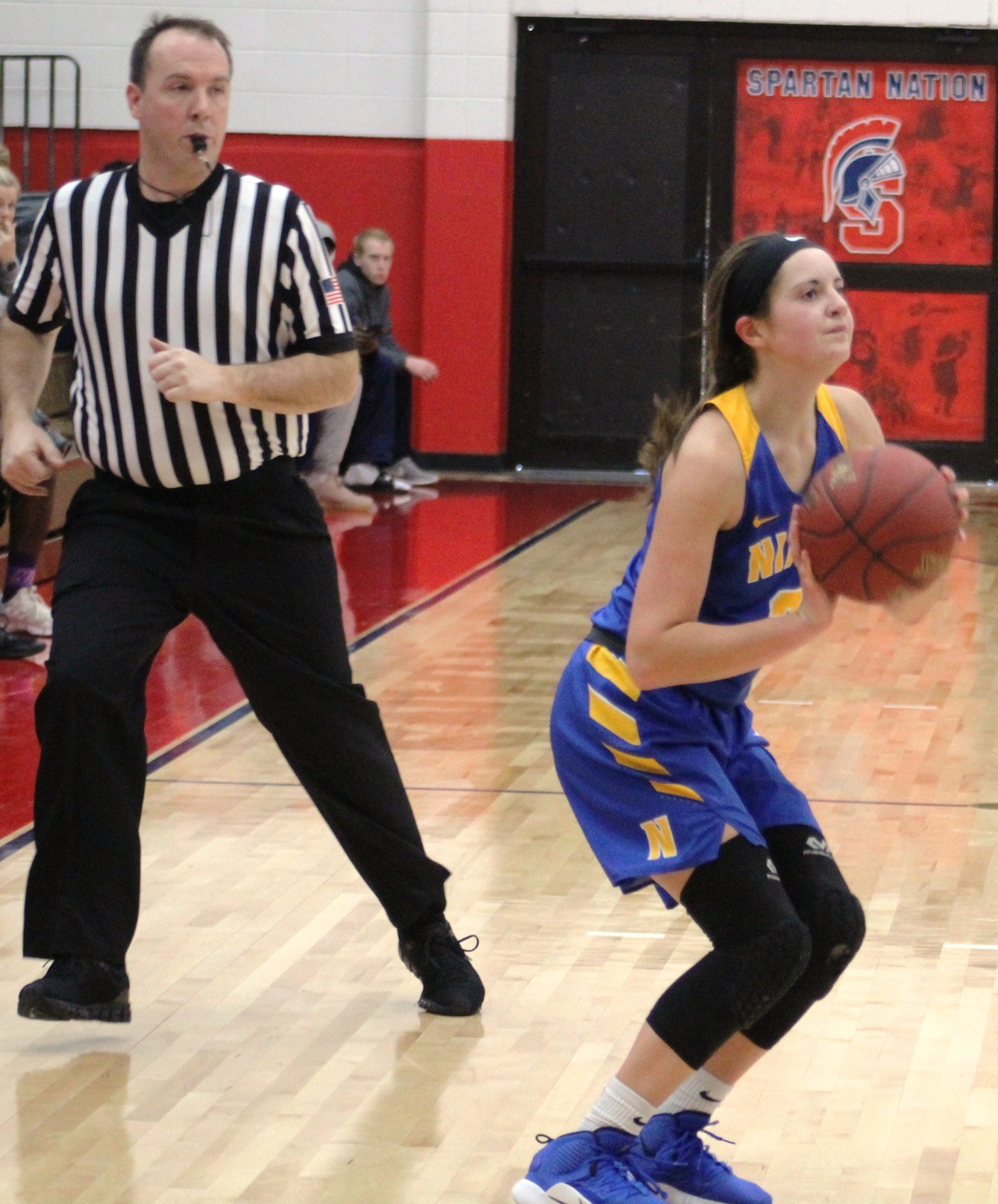 NIACC's Mandy Willems shoots a three-pointer in a game at Southwestern in December.