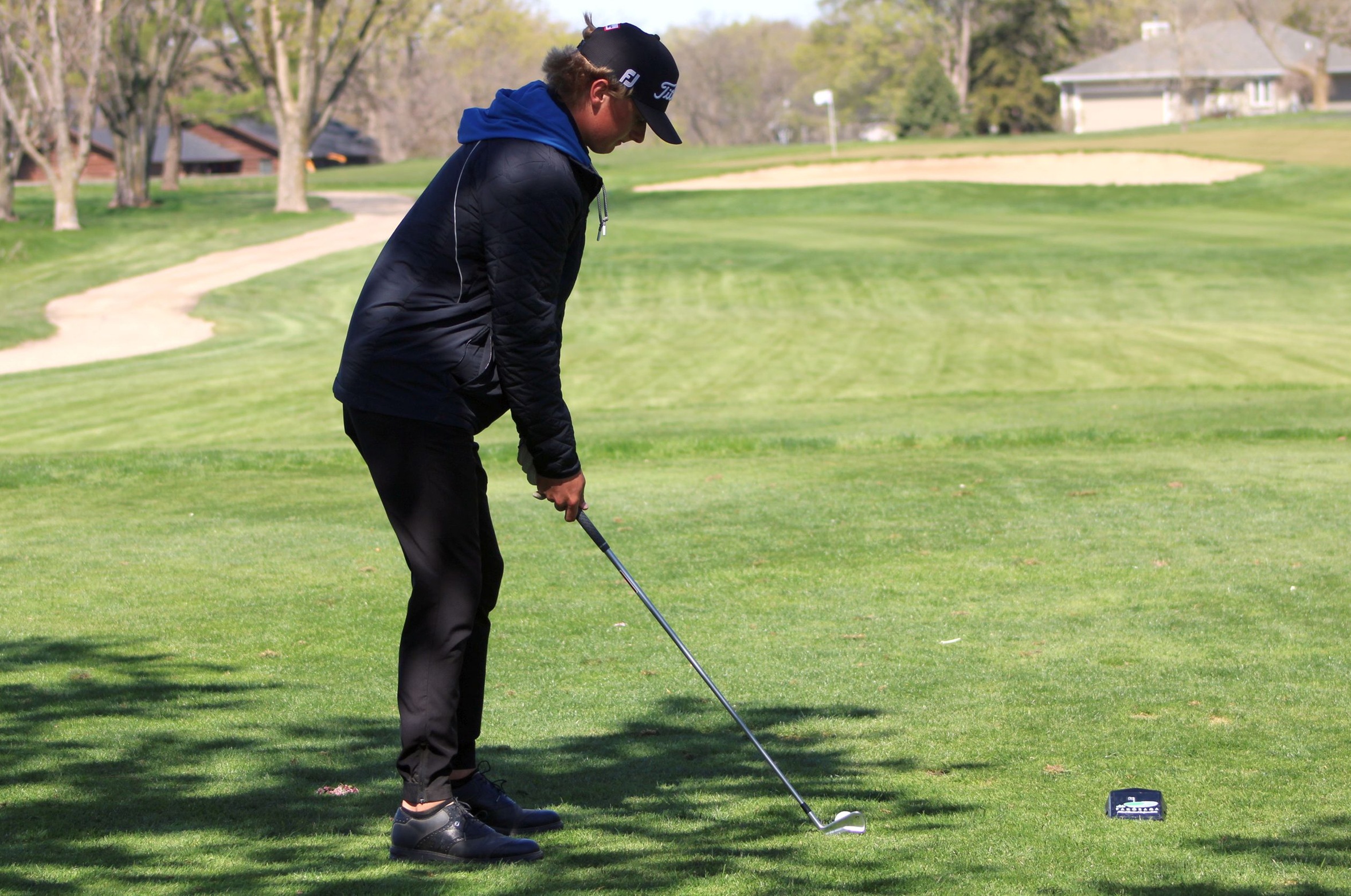 Freshman Tim Castle led the NIACC men's golf team Tuesday with an 82 during the third round of the NJCAA North Central District Championships.