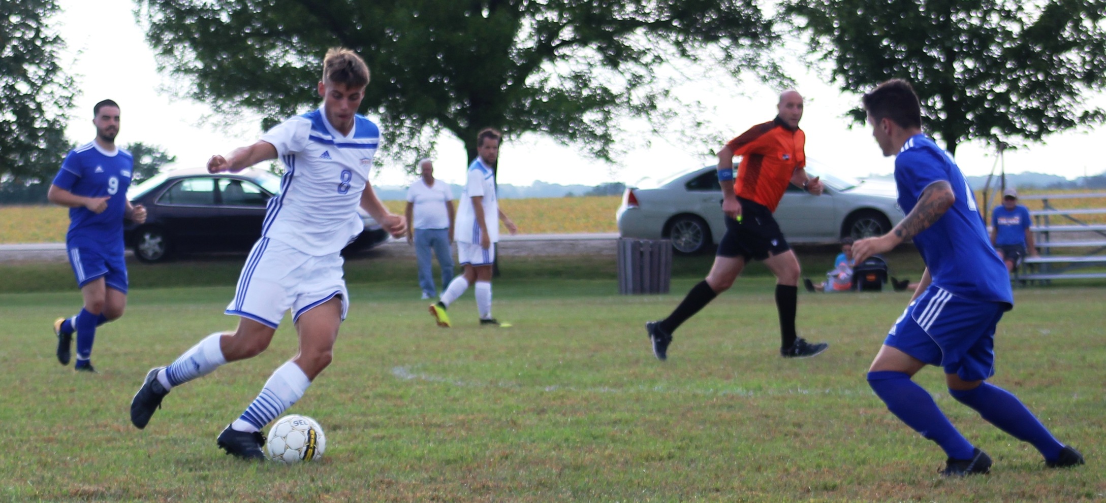 NIACC's Lewis Saunders was selected as the ICCAC men's soccer player of the week for the week of Oct. 8-14.