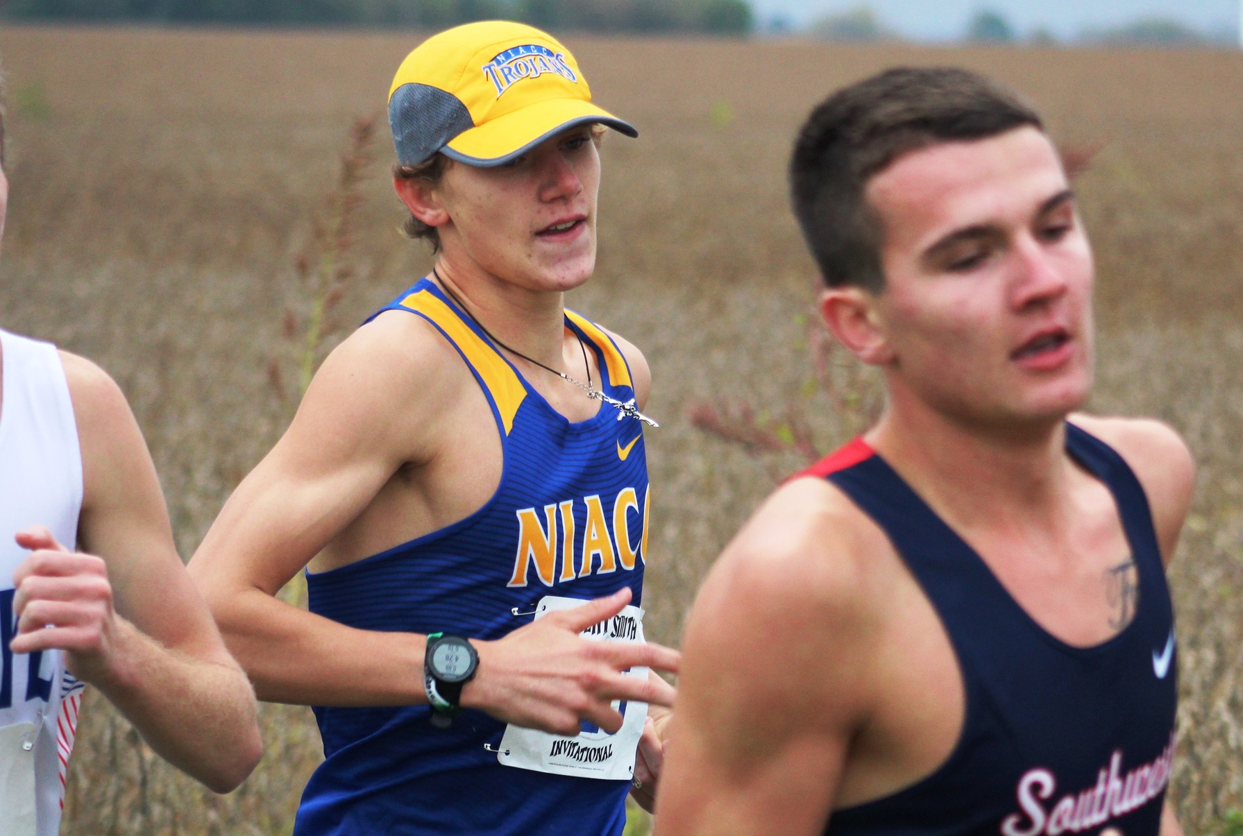 NIACC sophomore John Kraft runs at the Trent Smith Invitational on Oct. 13. Kraft was an honorable mention all-region runner in 2016.