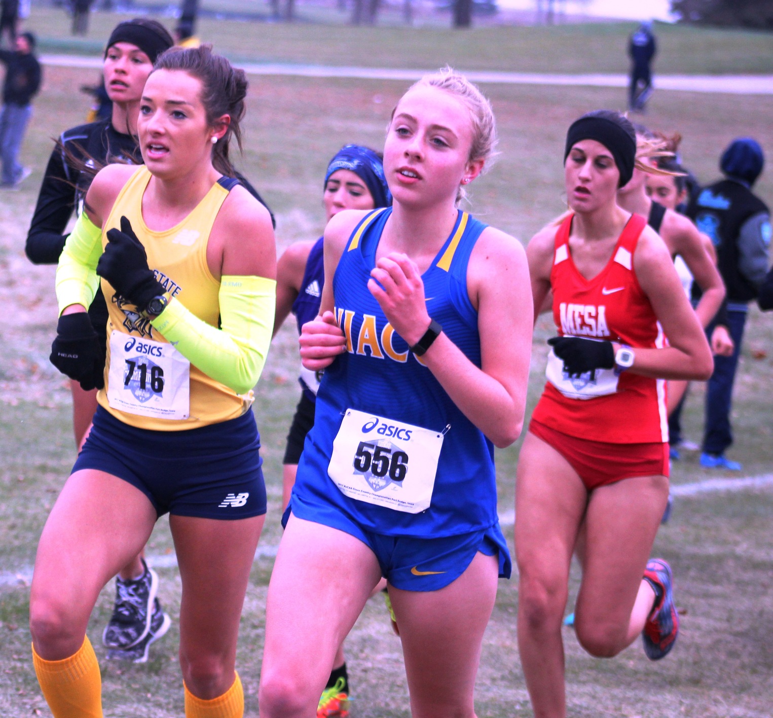 NIACC's Julia Dunlavey runs to a 123rd place finish at last season's national meet in Fort Dodge.