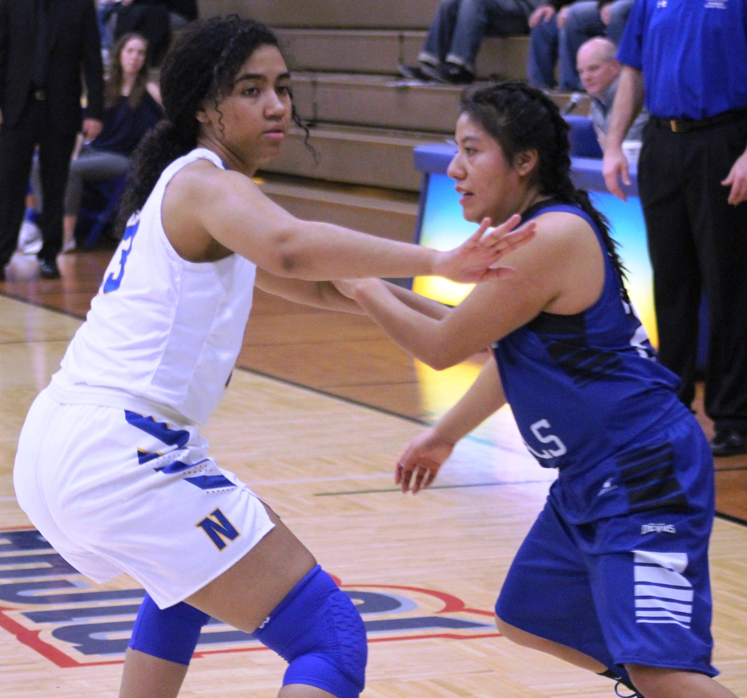 NIACC's Tahya Campbell (left) returns for her sophomore season.