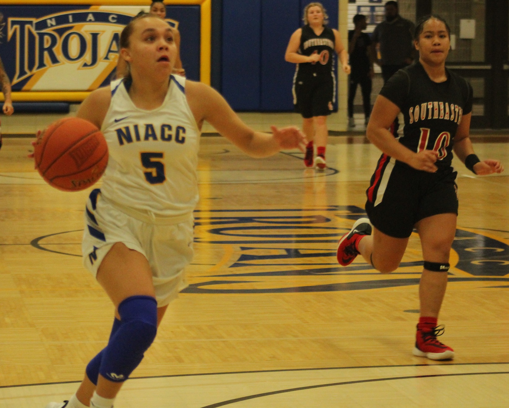 Kelcie Hale led NIACC with 27 points in Monday's win over Southeastern.