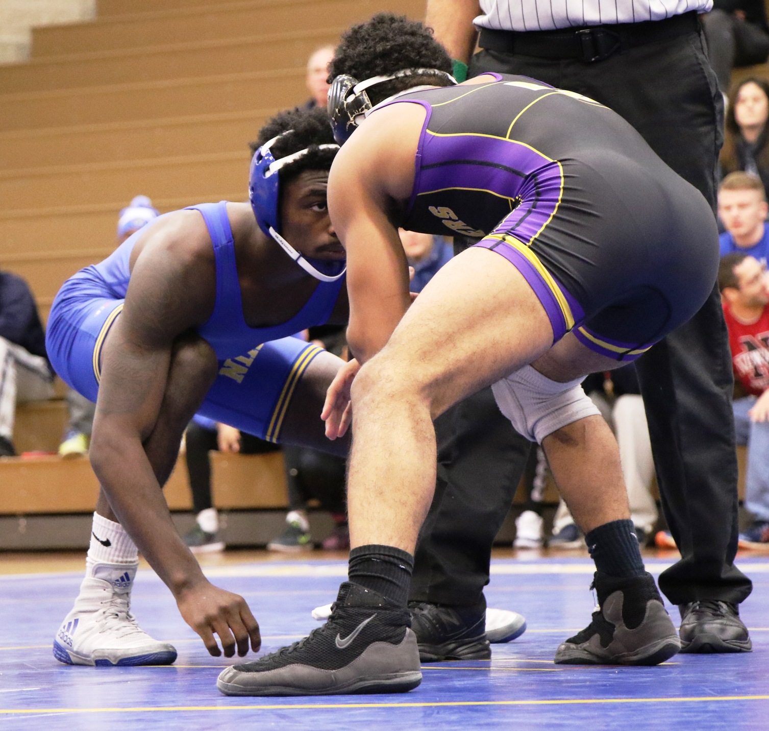 NIACC's Noah Jackson (left) is ranked third at 157 pounds in the latest NJCAA Intermat rankings.