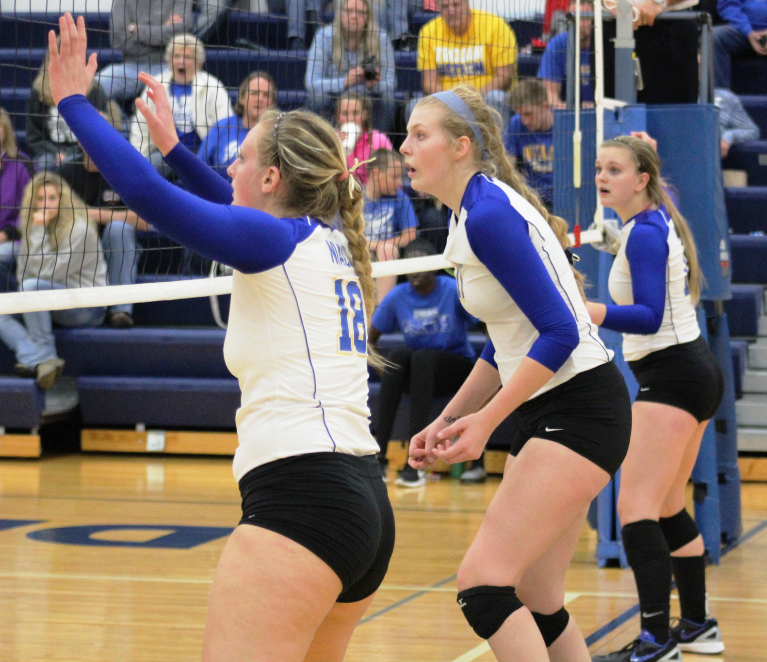NIACC volleyball team falls to DMACC, 3-1