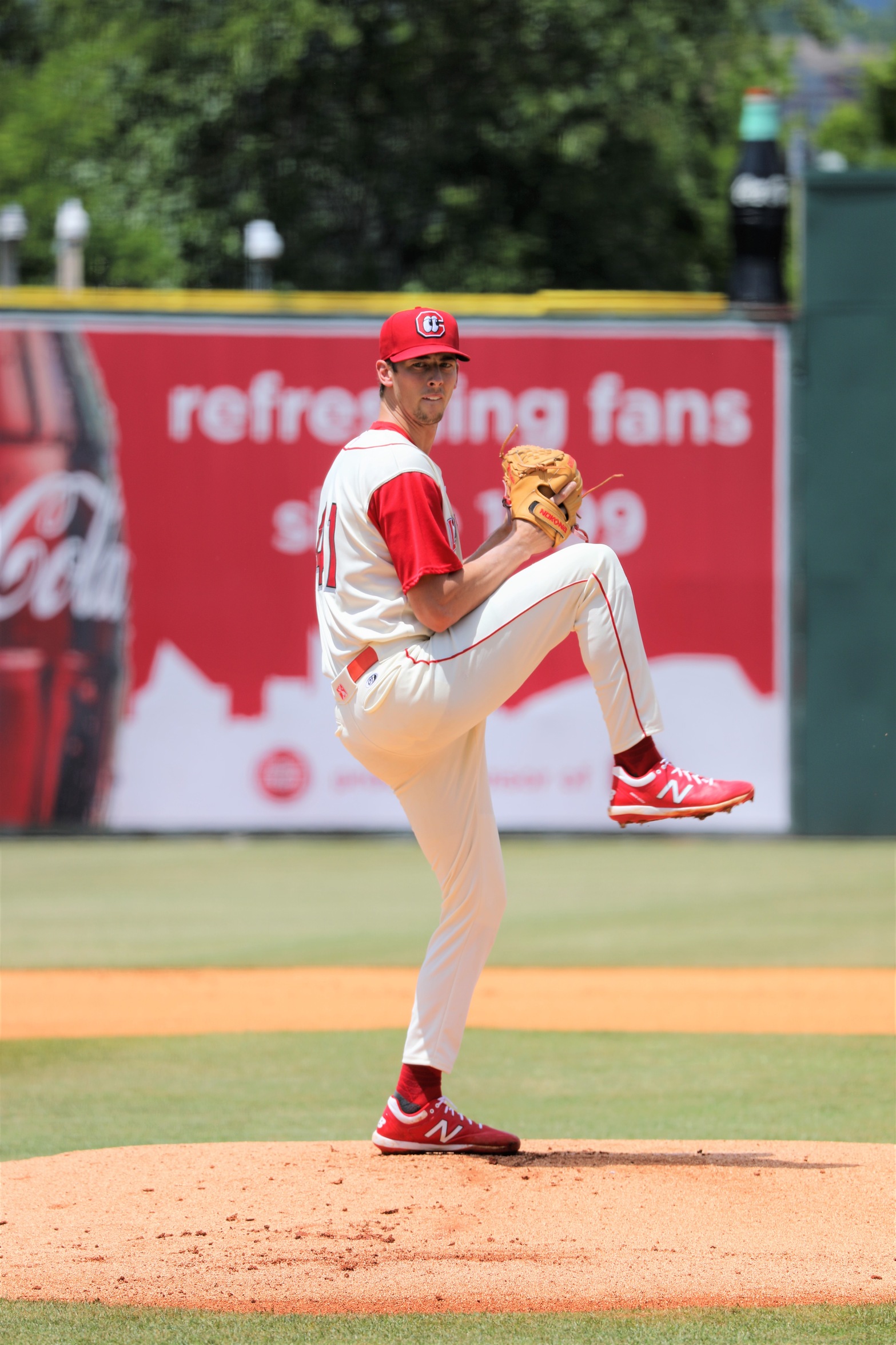 Former NIACC pitcher Brandon Williamson throws a pitch for the Chattanooga Lookouts in the 2022 season. Photo courtesy of Chattanooga Lookouts.