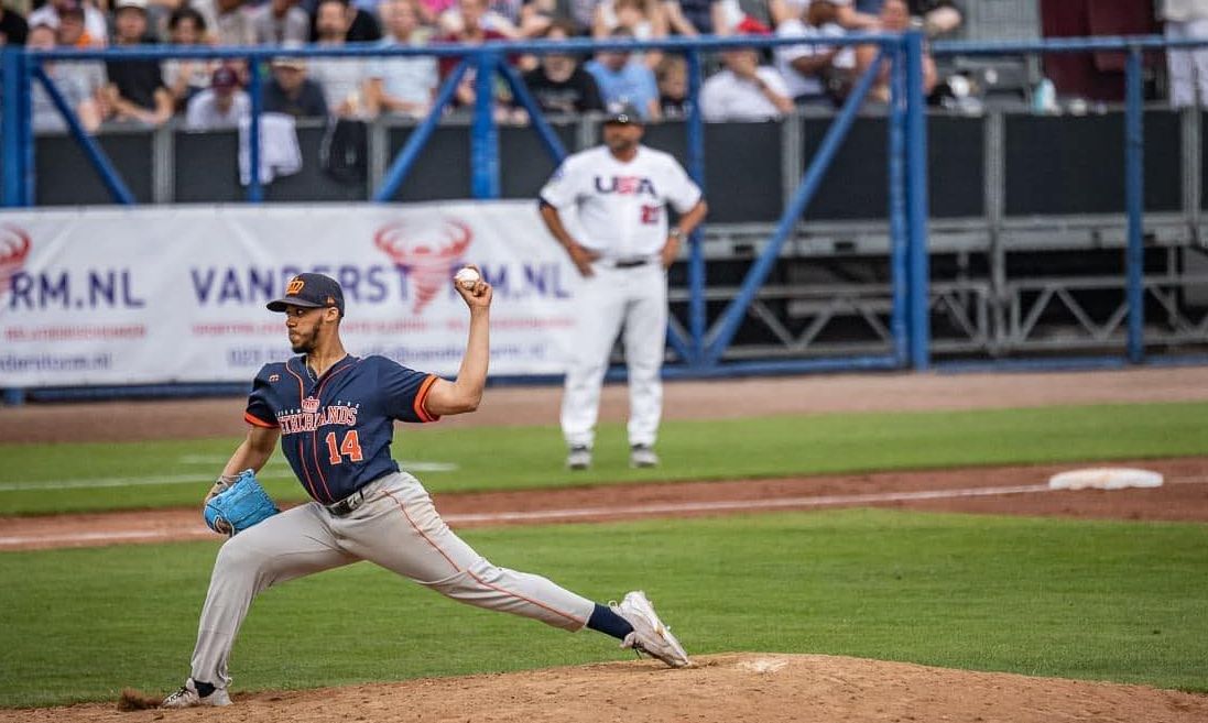 Former NIACC pitcher Ryan Huntington to pitch for the Netherlands in the upcoming World Baseball Classic.