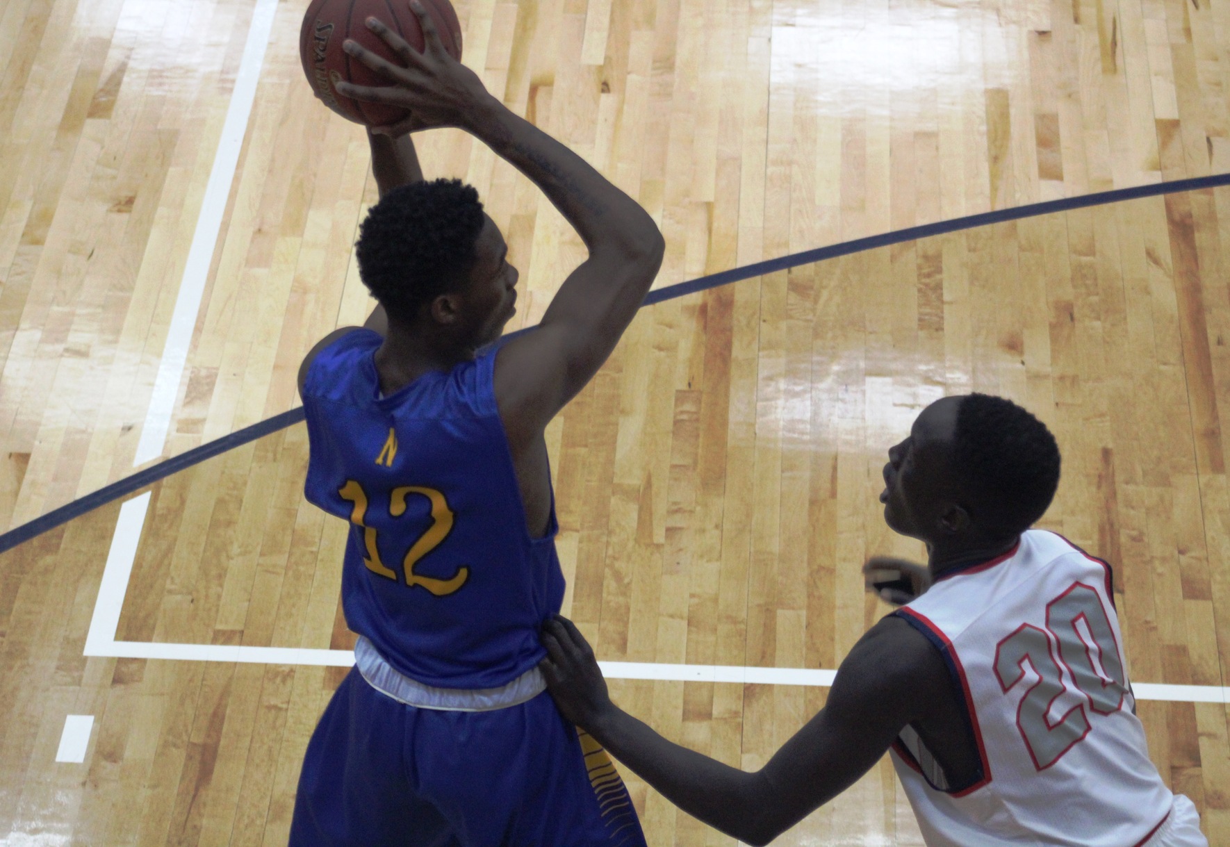 NIACC's Wendell Matthews looks to make a move during a conference game in Southwestern in December.