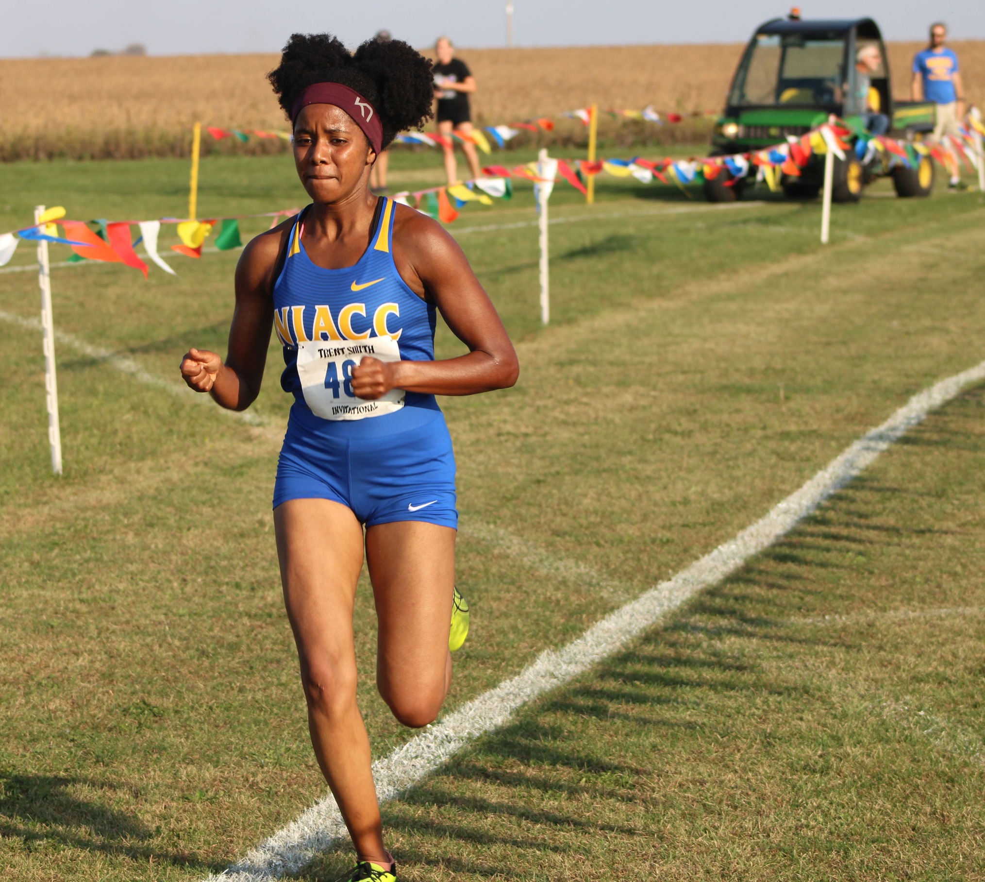 NIACC's Sarah Bertry was selected as the USTFCCCA NJCAA Division II cross country female athlete of the week on Monday.