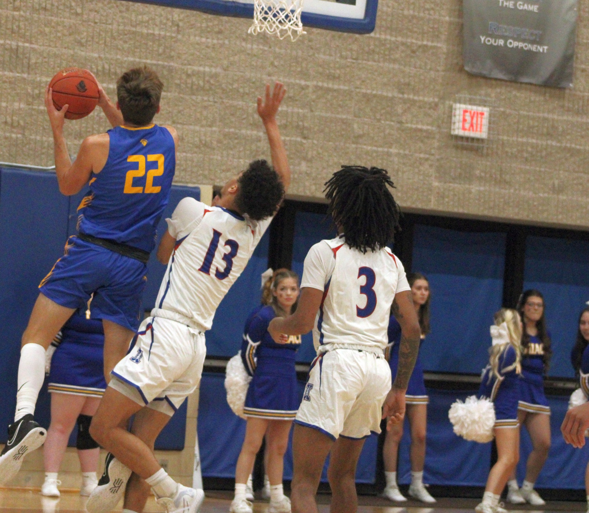 NIACC's Koen Derry scores a basket in the second half of Saturday's game against Minnesota North College-Itasca at the Konigsmark Klassic.
