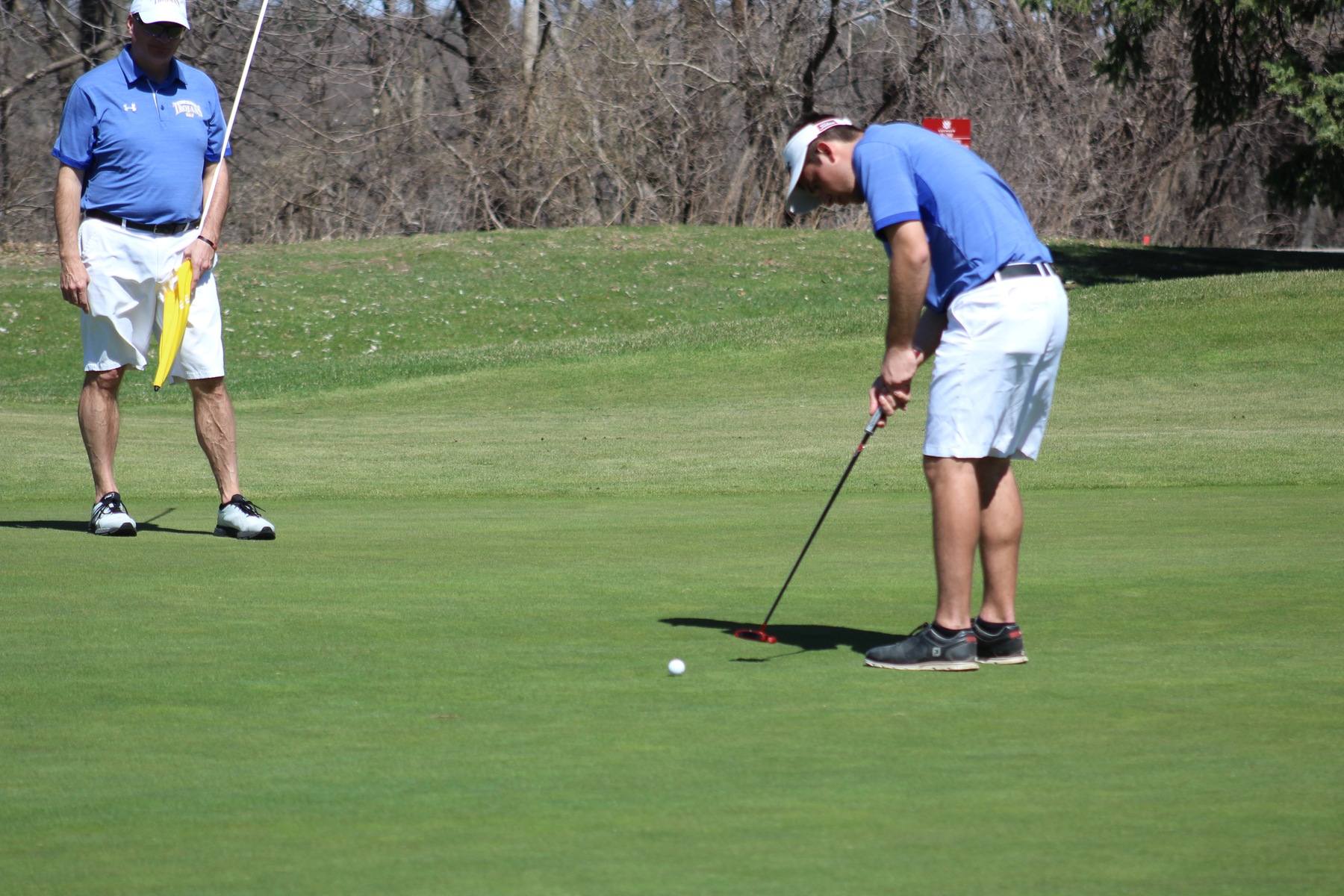 Austin Eckenrod led the Trojans with a 79 at Monday's retional preview tournament in Ames.
