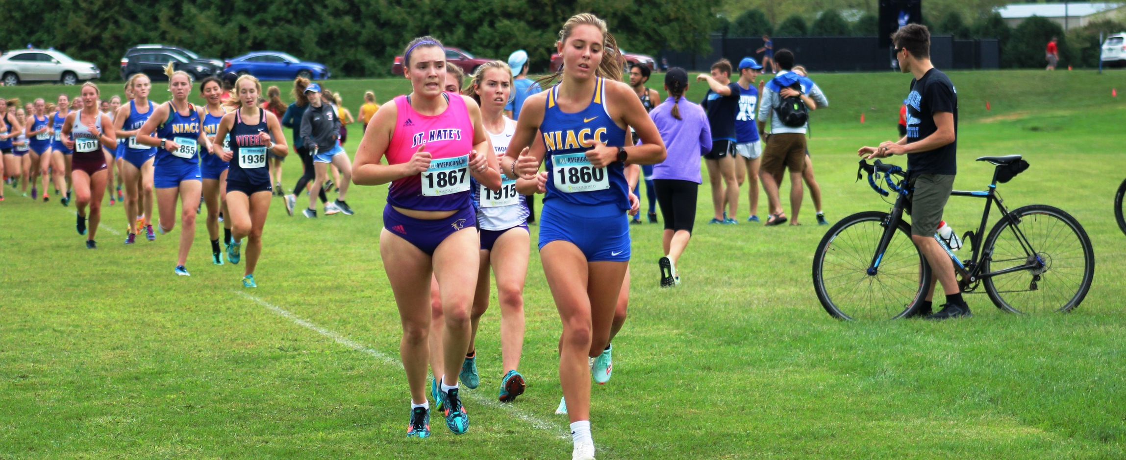 NIACC's Whitney Martin runs at the Luther College All-American meet earlier this season.