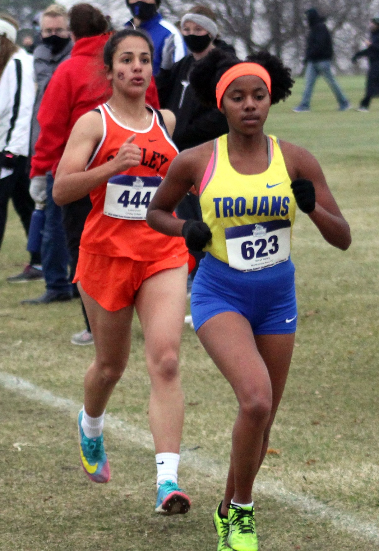 NIACC's Sarah Bertry competes at Saturday's national meet in Fort Dodge.