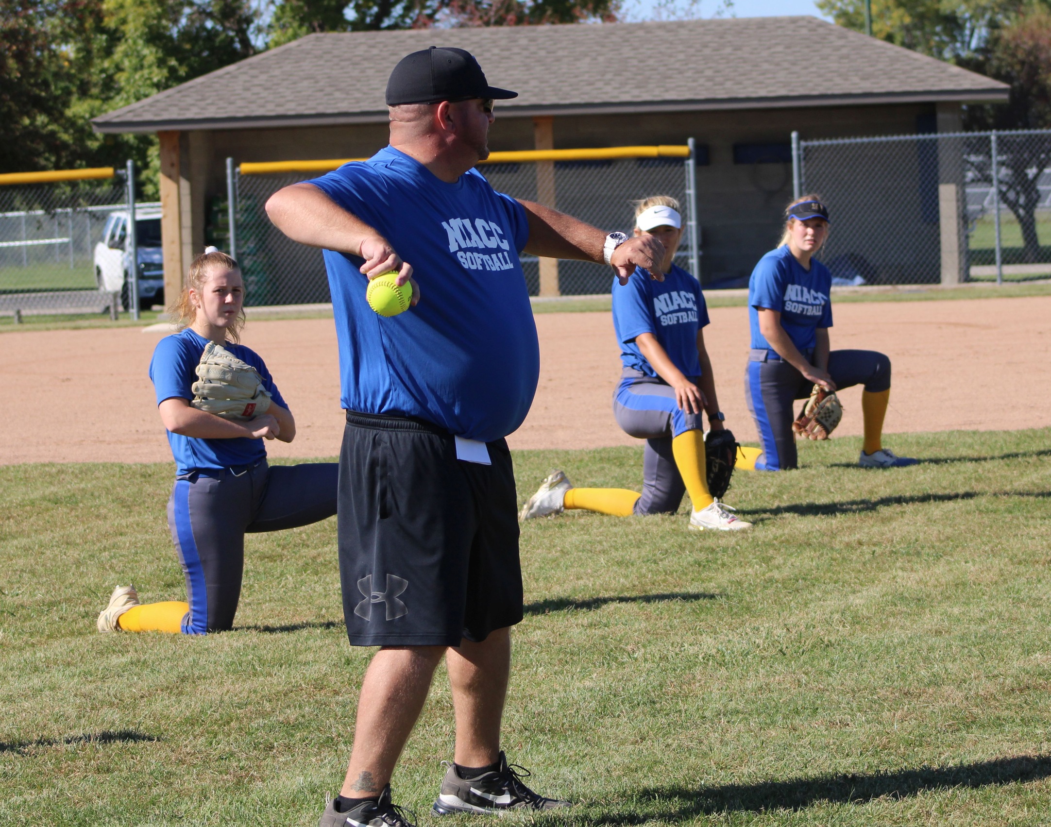 Matt Egger begins his first season as the head softball coach at NIACC.