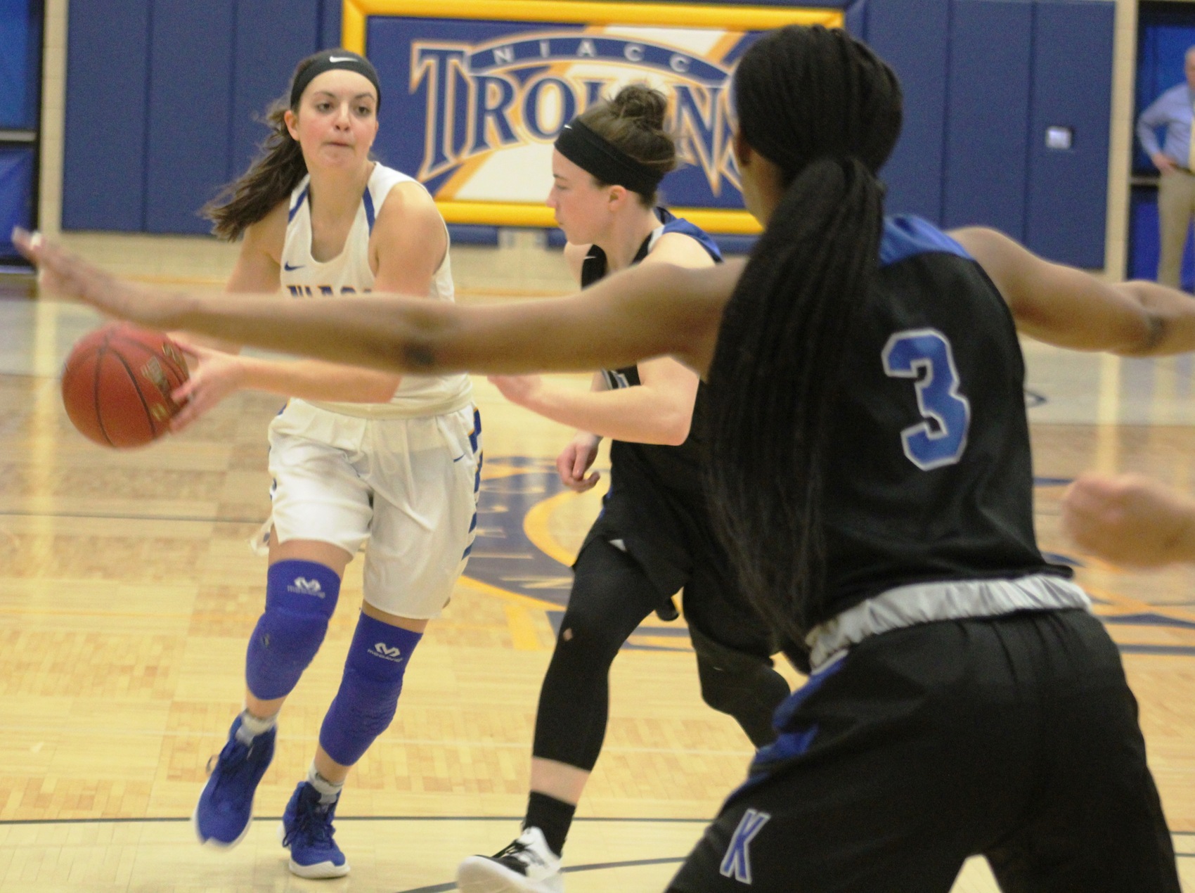 NIACC's Mandy Willems was selected as the national player of the week for the third time.