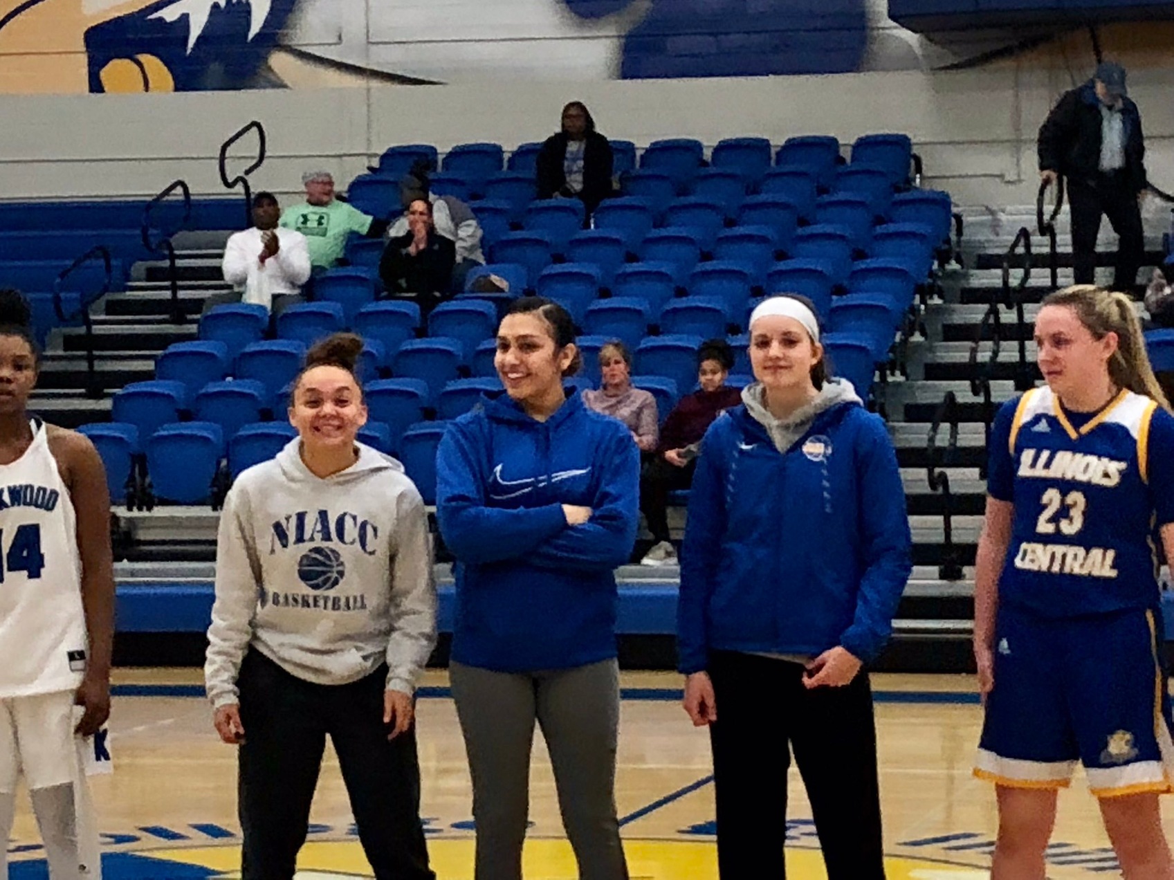 Kelcie Hale, Autam Mendez and Mandy Willems were all selected to the all-tournament team at the Cougar Holiday Tournament.