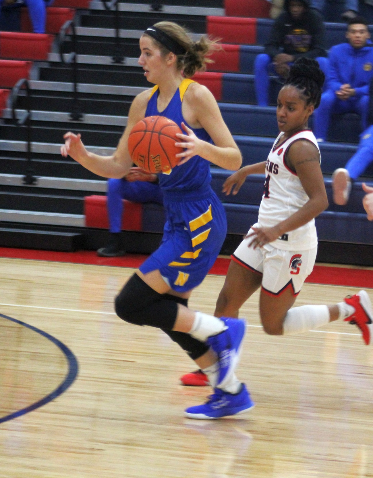 NIACC's Abby Leach drives to the basket during Wednesday's game at Southwestern.