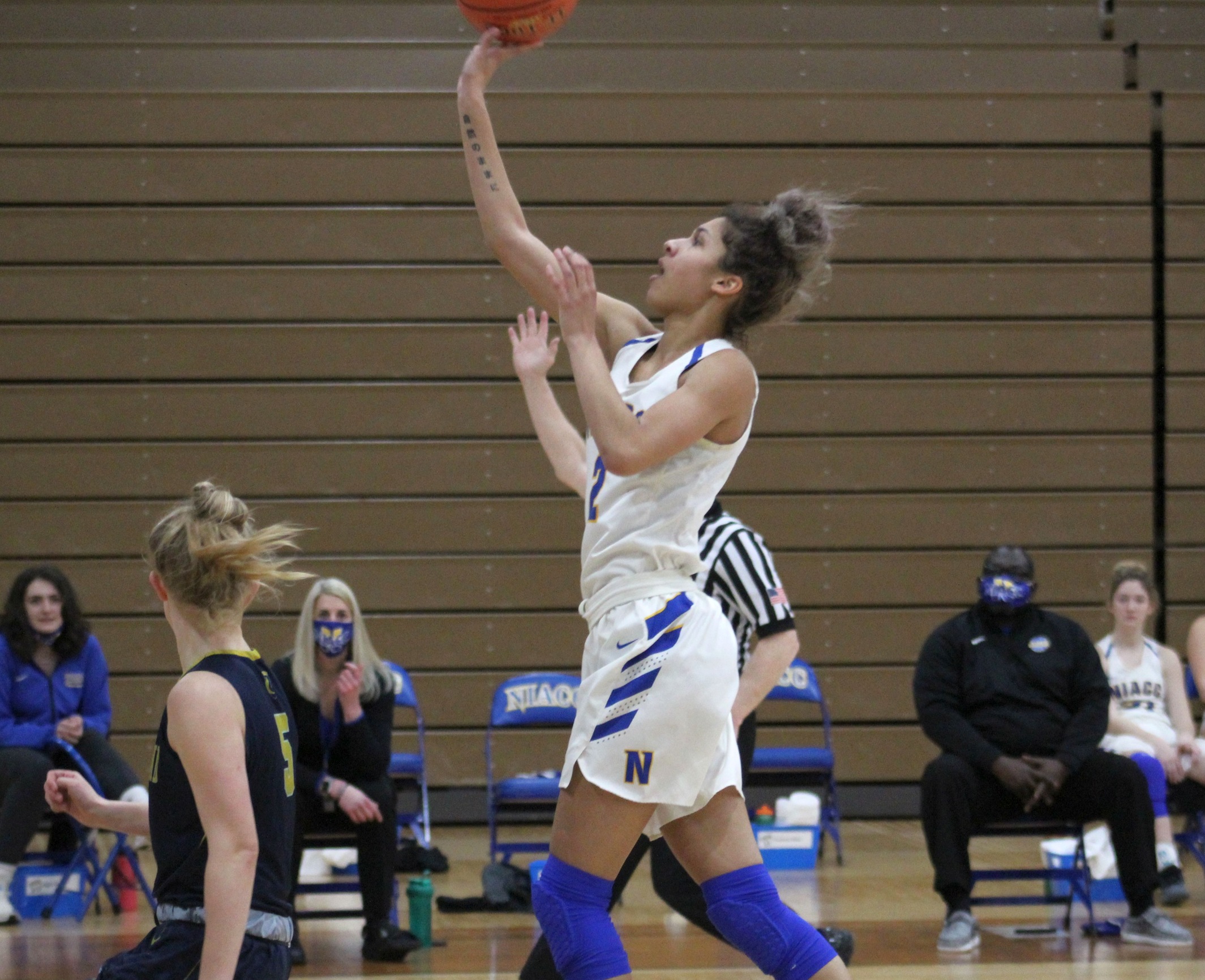 NIACC's Kourtney Manning scored a career-high 25 points in Wednesday's 82-68 win over the Graceland University JV.