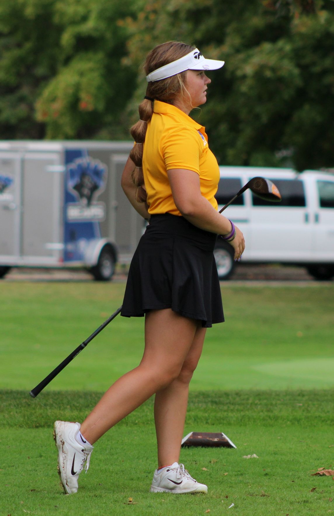 NIACC's Emma Weiner shot a career-best 83 on Tuesday at the NIACC Fall Invitational.