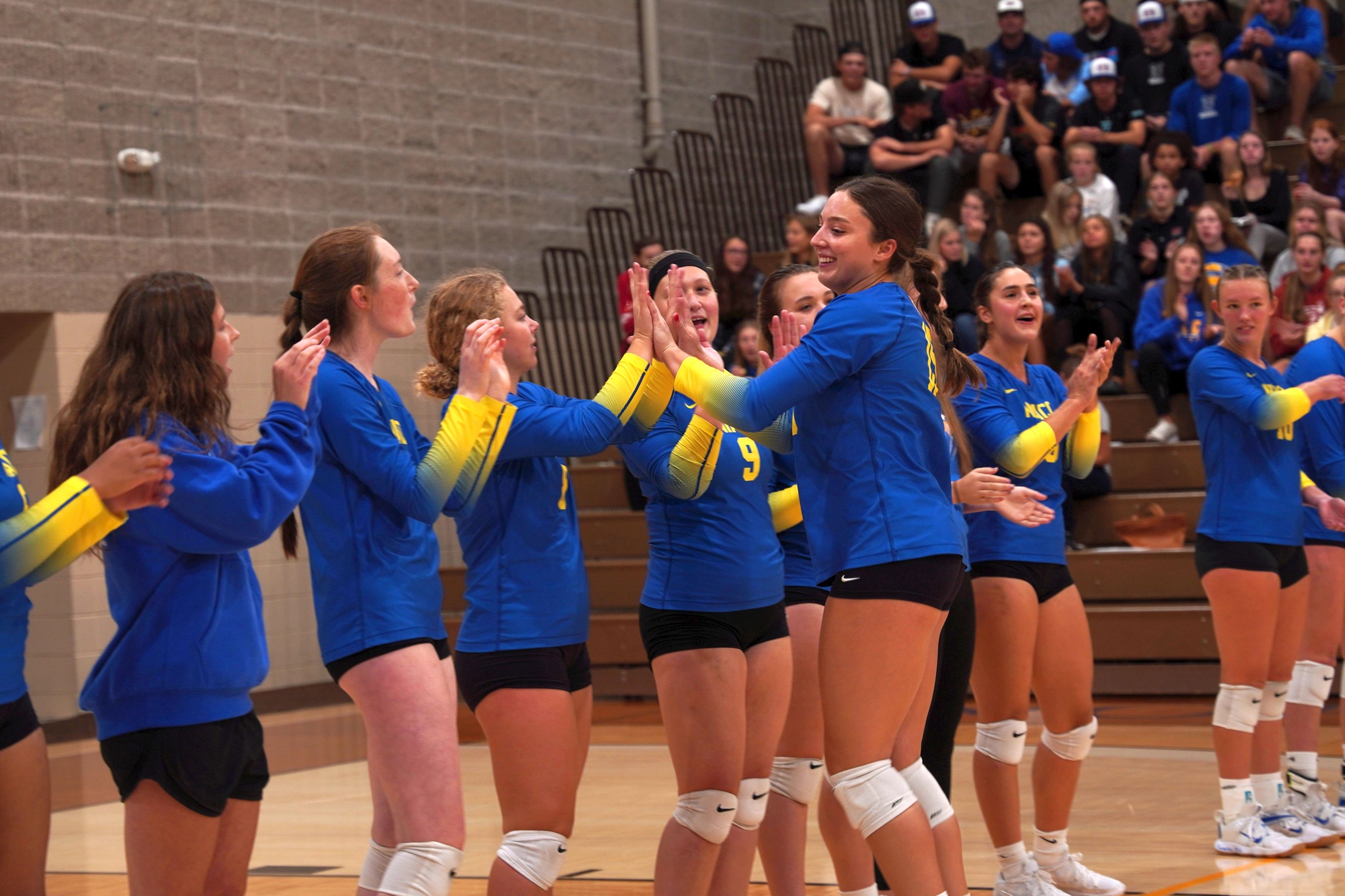 NIACC's Grace Tobin is announced during a recent home match. Photo by Kaitlyn Davis.