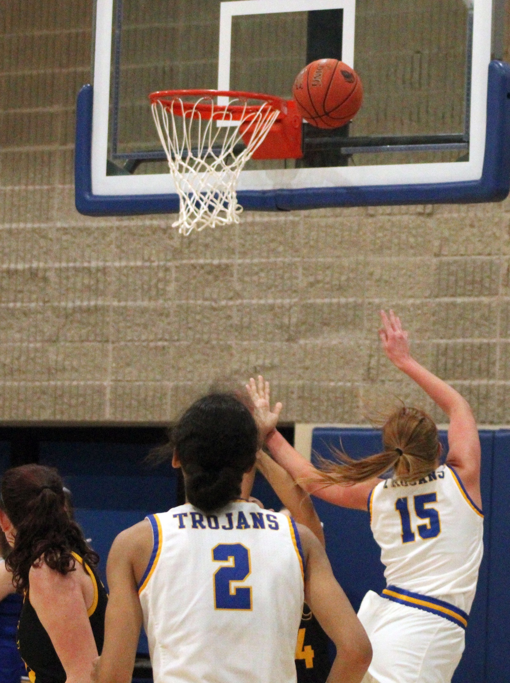 NIACC's Jackie Pippett converts a layup in Friday's win over Black Hawk College-Moline.