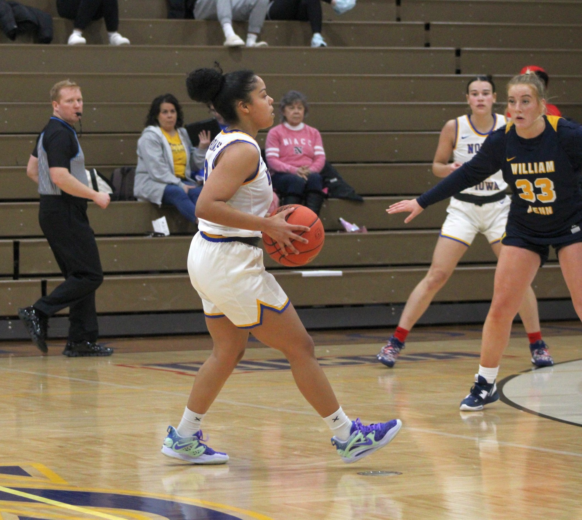 NIACC's Nariyah Parks scored a career-high 19 points in Thursday's win over the William Penn Junior Varsity.