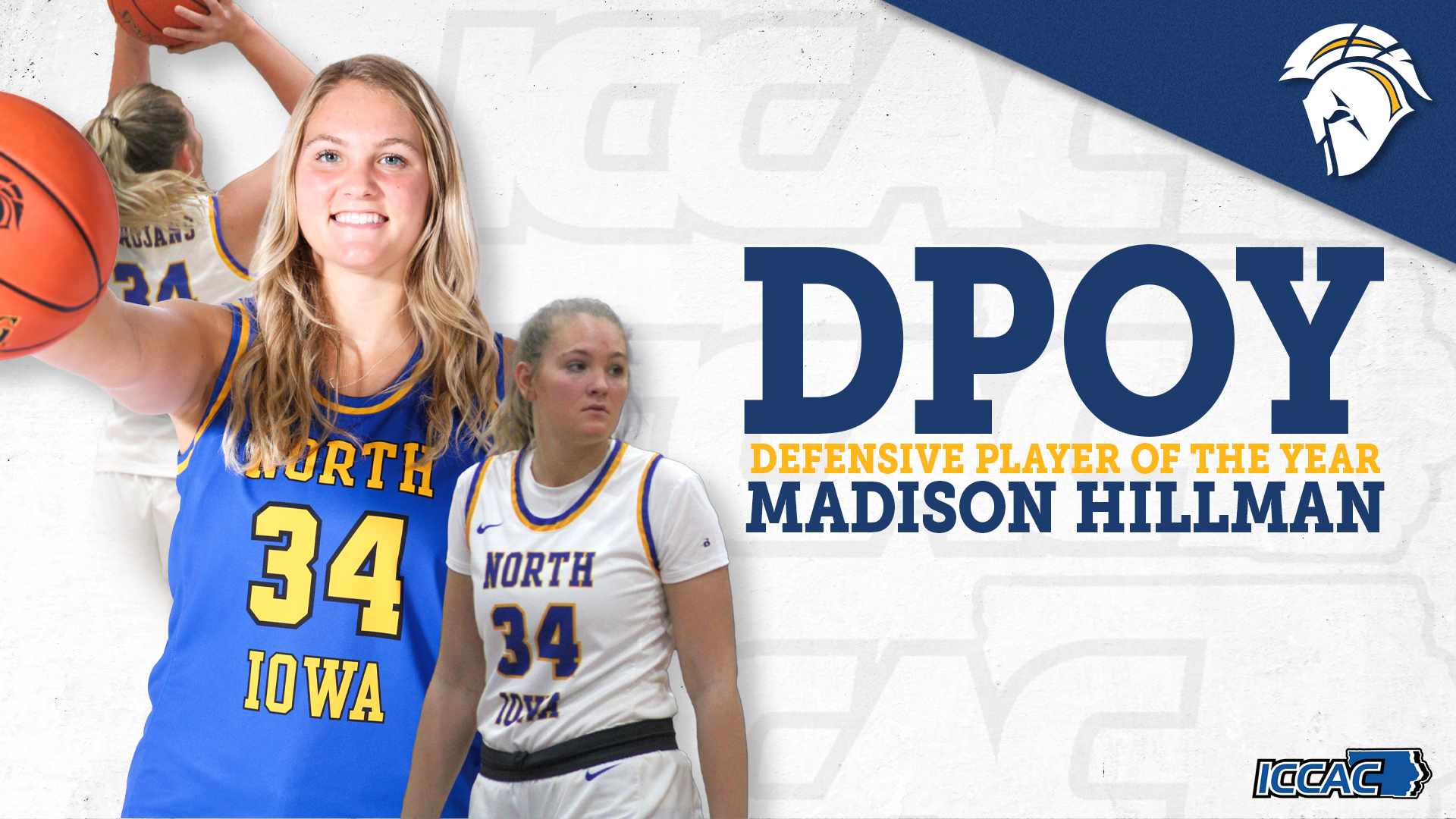 NIACC's Hillman is league's defensive player of year